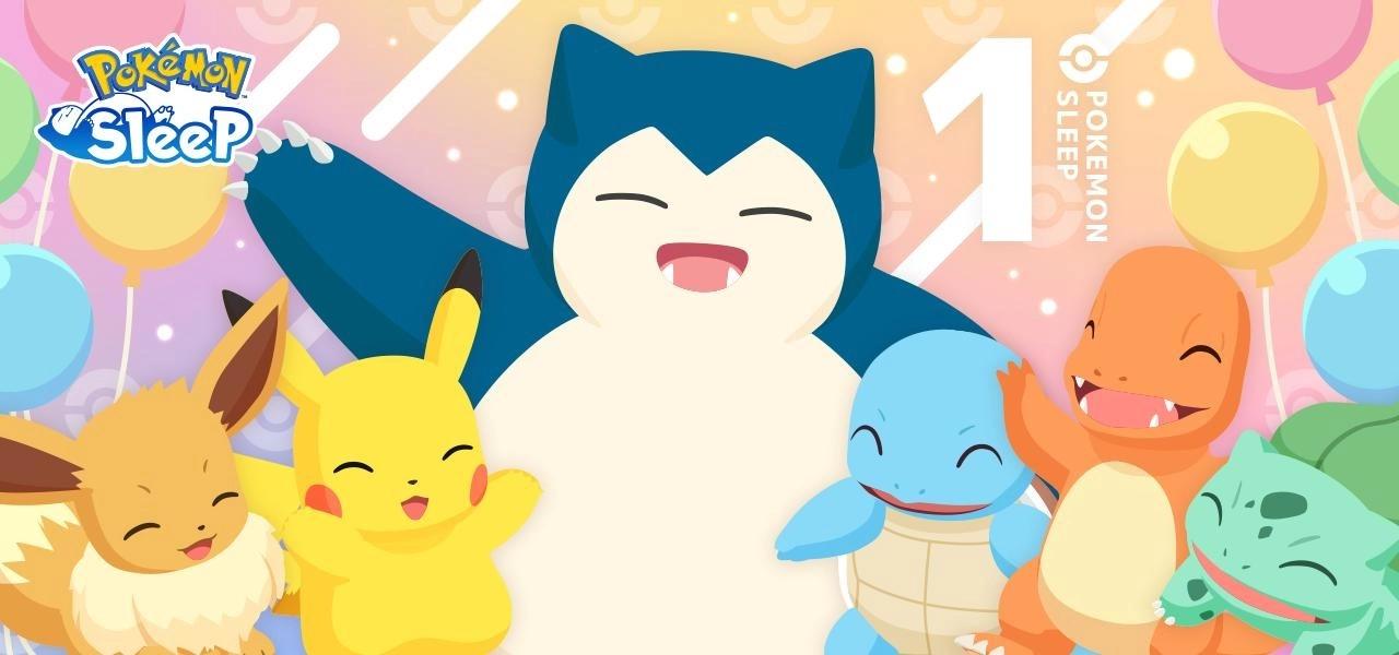 《Pokémon Sleep》歡慶推出滿週年！一週年最新情報 7/10 清晨全球同步公開