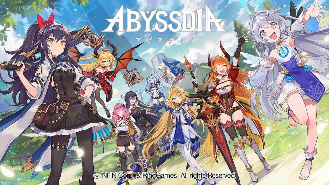 共鳴動作 RPG《Abyssdia》公開主視覺美術＆主要登場角色畫面