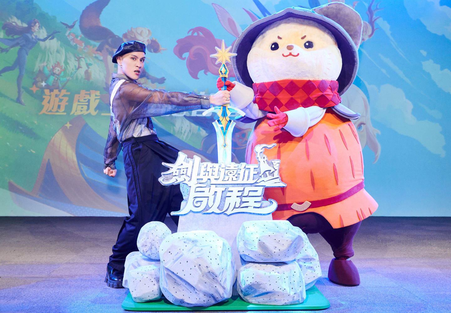 《劍與遠征：啟程》亞太地區正式上市，代言人黃宣曝光簽到好禮全英雄免費送