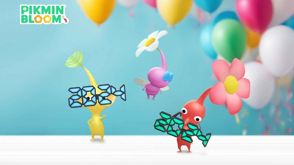 《Pikmin Bloom》派對狂歡開始！2024 眼鏡飾品皮克敏回歸
