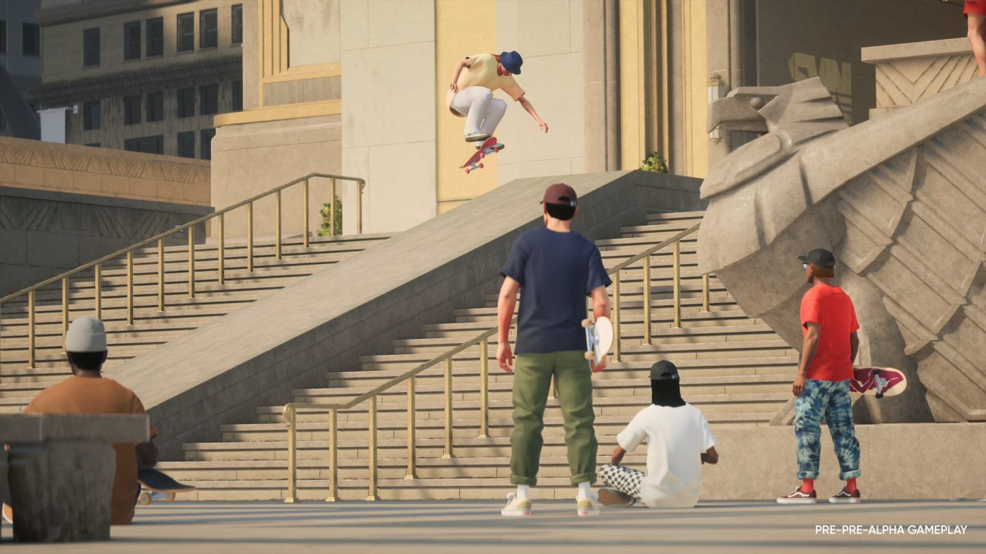 基本遊戲免費＆支援跨平台《極限滑板》系列新作《skate.》2025 年開放搶先體驗
