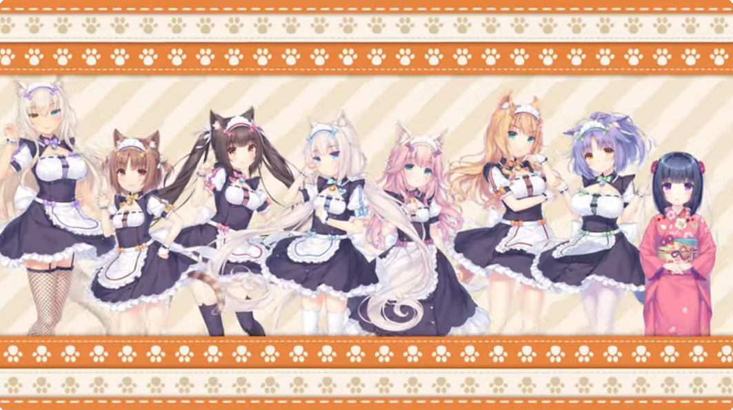 人氣美少女戀愛冒險《NEKOPARA》系列最新作《貓娘樂園 世界連結》發表