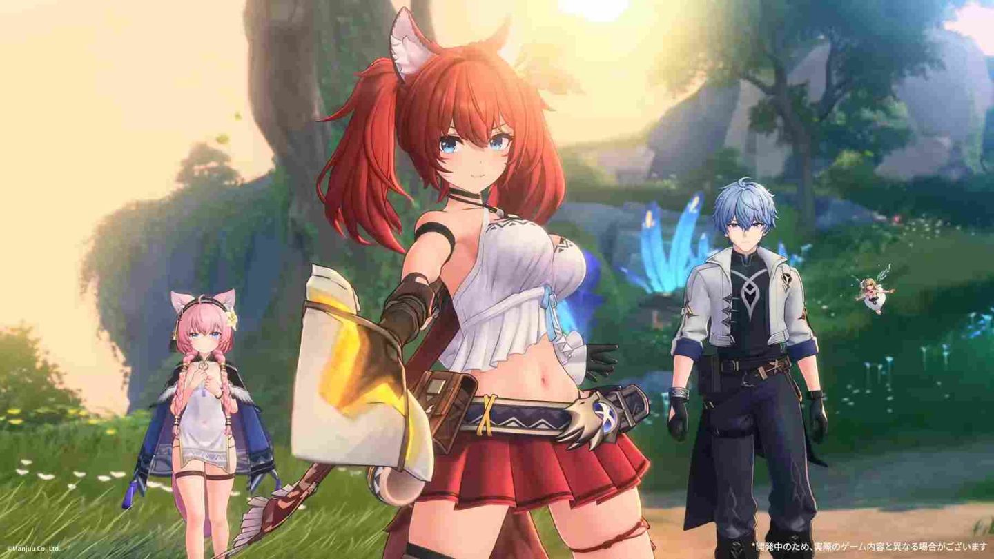 《碧藍航線》開發商全新星寵結伴幻想大世界 RPG《藍色星原：旅謠》公開宣傳影片