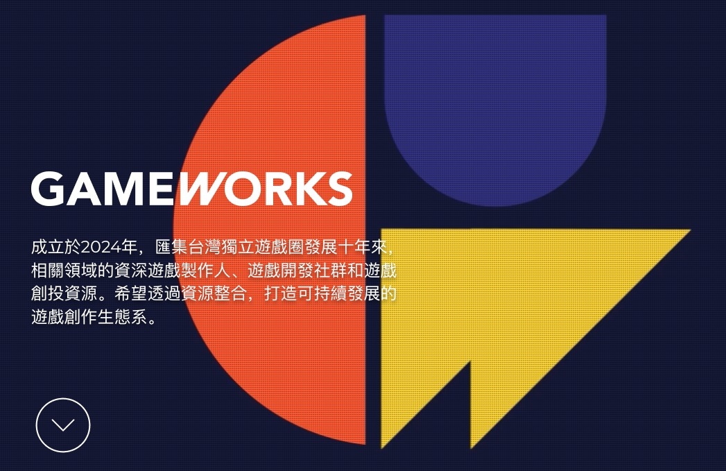 匯集台灣獨立遊戲十年資源「GameWorks 遊戲共製工坊」成立，期許發展遊戲創作生態系