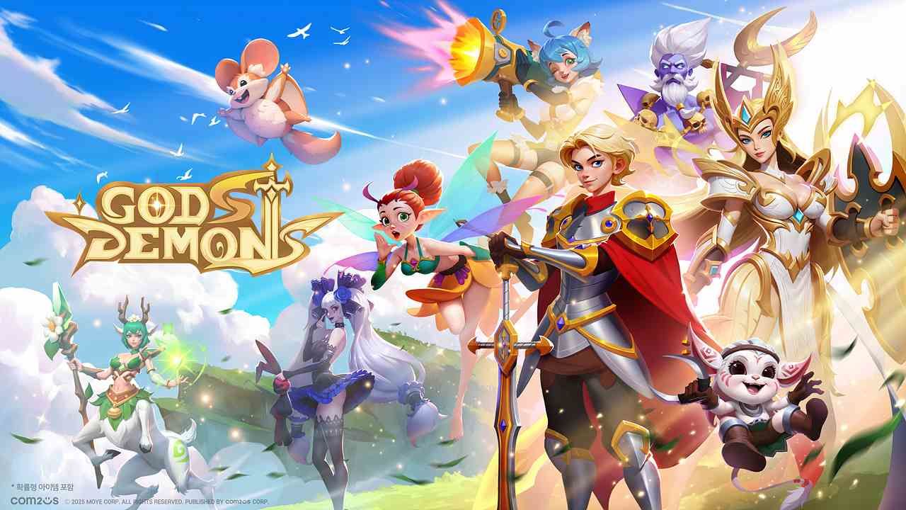 輕鬆放置手機 RPG《Gods＆Demons 神召守護隊》全球雙平台預約開始