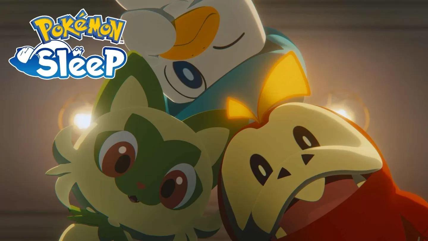 來研究新葉喵、呆火鱷、潤水鴨的睡姿！《Pokémon Sleep》歡喜舉辦一週年紀念活動