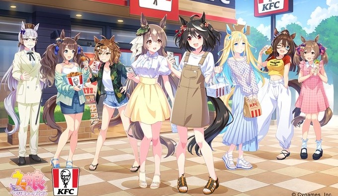 《賽馬娘 Pretty Derby》與日本肯德基合作詳情公開，吃限定套餐拿 SSR 支援卡！