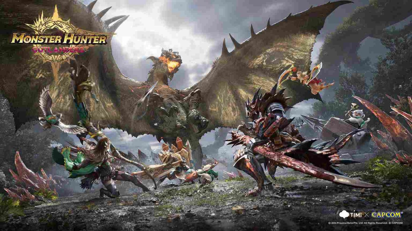 《魔物獵人》手機新作《Monster Hunter Outlanders》公開！在手機上也能盡情體驗狩獵戰鬥魅力