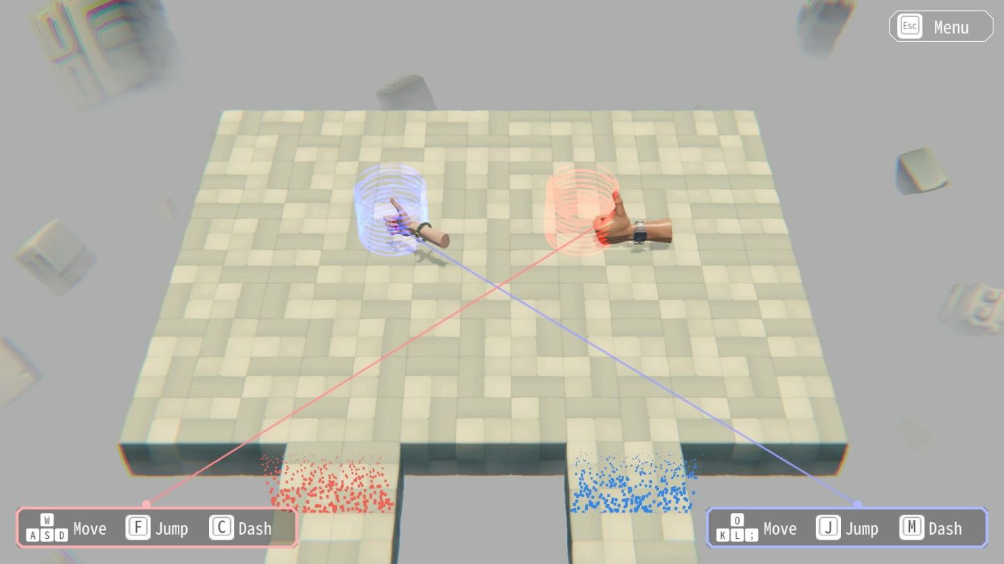 挑戰左右腦極限！3D 動作冒險遊戲《關於視覺-手部對稱性的假設》登陸 Steam