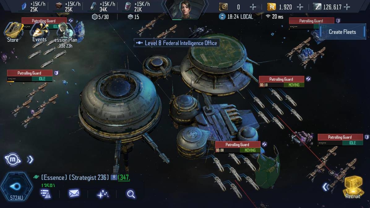 《EVE Online 星戰前夜》世界觀 4X 戰略《EVE Galaxy Conquest》雙平台同步推出