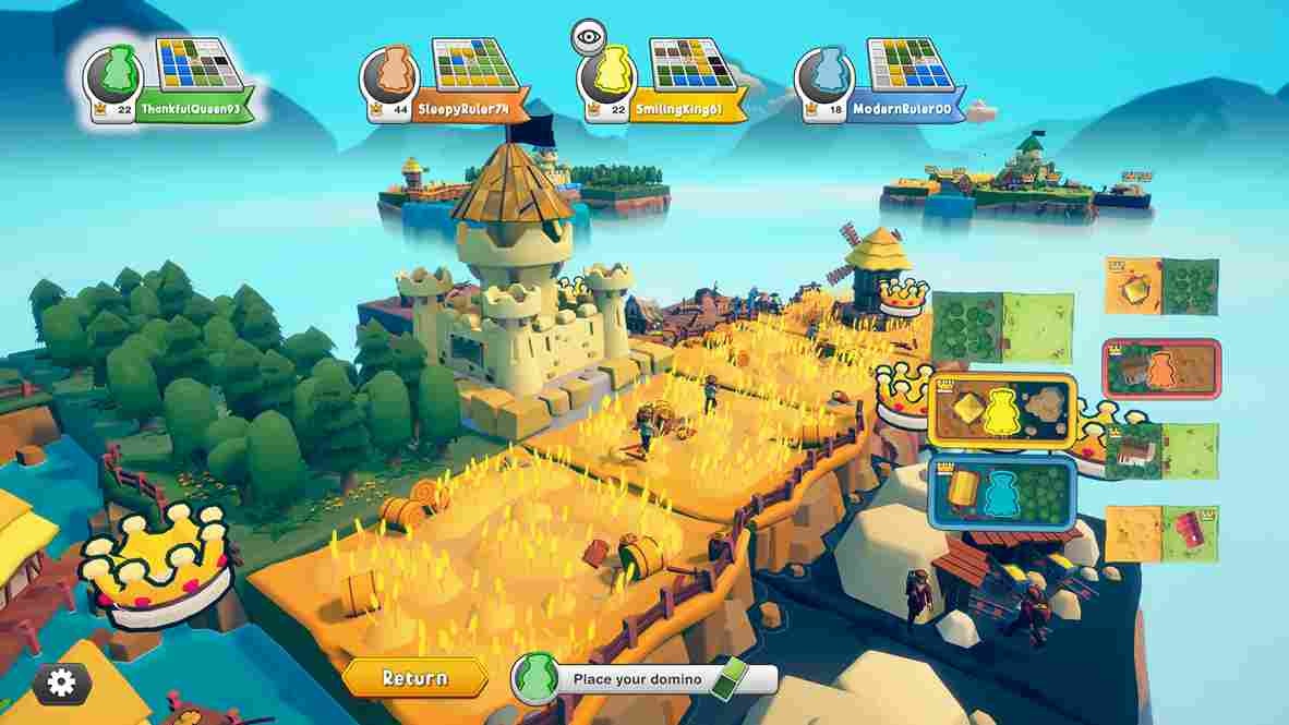 同名人氣桌遊《Kingdomino 多米諾王國》PC 數位版 2025 年第 4 季即將推出