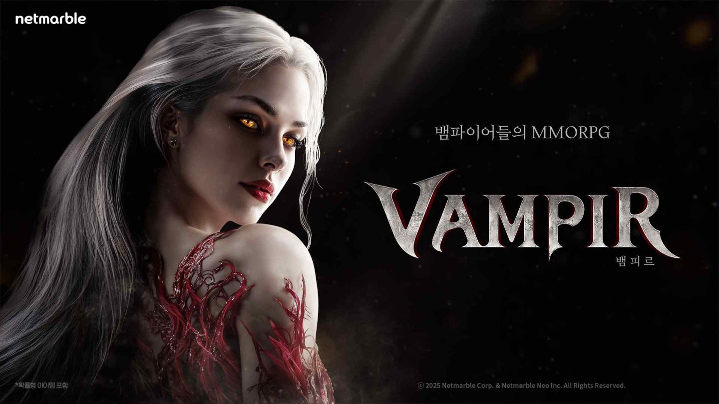 華麗哥德恐怖世界觀 MMORPG《Vampir》韓國事前預約正式展開