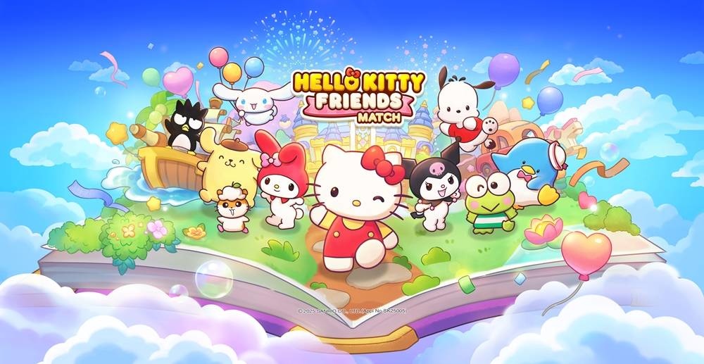 LINE Games 三消遊戲《Hello Kitty Friends Match》營運測試！今年上半年全球正式上線