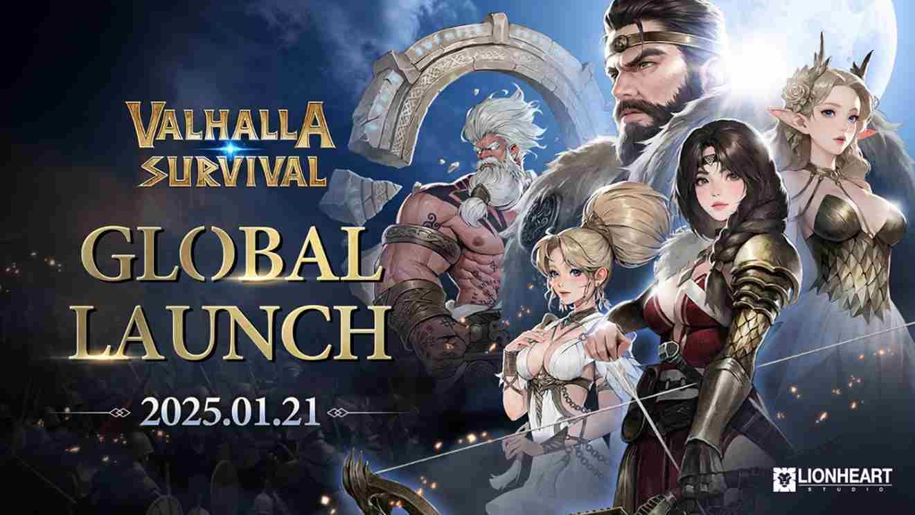 全球單手操作無限打怪刷寶砍殺類 RPG《Valhalla Survival》1/21 全球正式上線